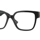 Versace VE3329BF Square Eyeglasses  GB1-BLACK 54-17-145 - Color Map black