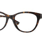 Versace VE3330 Cat Eye Eyeglasses  108-Havana 55-145-19 - Color Map Tortoise