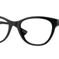Versace VE3330 Cat Eye Eyeglasses  GB1-Black 55-145-19 - Color Map Black