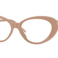 Versace VE3331U Cat Eye Eyeglasses  5383-Beige 55-140-16 - Color Map Beige