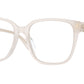 Versace VE3332D Square Eyeglasses  5391-Opal Milk 55-145-17 - Color Map White