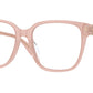 Versace VE3332D Square Eyeglasses  5392-Opal Pink 55-145-17 - Color Map Pink