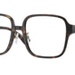 Versace VE3333D Square Eyeglasses  108-Havana 56-145-18 - Color Map Tortoise