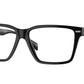 Versace VE3335F Rectangle Eyeglasses  GB1-Black 56-140-14 - Color Map Black