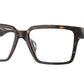 Versace VE3339U Rectangle Eyeglasses  108-Havana 55-140-16 - Color Map Tortoise