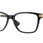 Versace VE3340U Pillow Eyeglasses  GB1-Black 55-145-17 - Color Map Black