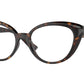 Versace VE3349U Oval Eyeglasses  108-Havana 53-140-17 - Color Map Tortoise