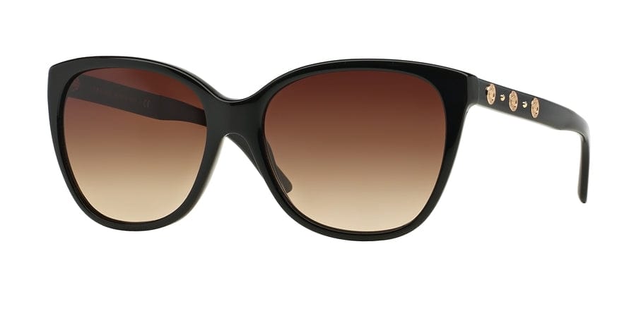 Versace VE4281 Square Sunglasses  GB1/13-BLACK 57-17-140 - Color Map black