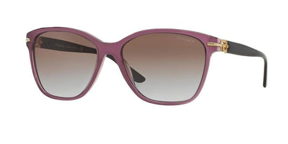 Versace VE4290B Square Sunglasses  502968-TRANSPARENT VIOLET 57-16-140 - Color Map violet