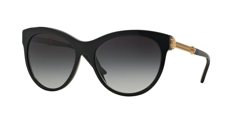 Versace VE4292 Phantos Sunglasses  GB1/8G-BLACK 57-17-140 - Color Map black