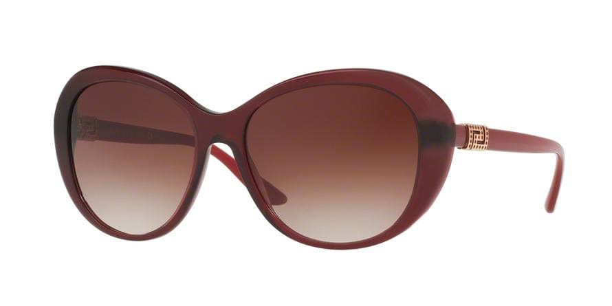 Versace VE4324BA Butterfly Sunglasses  109/13-OPAL BORDEAUX 57-16-140 - Color Map bordeaux