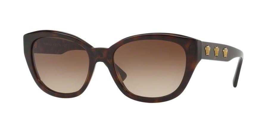 Versace VE4343 Butterfly Sunglasses  108/13-HAVANA 56-18-140 - Color Map havana