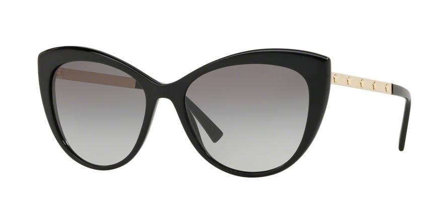 Versace VE4348A Cat Eye Sunglasses  GB1/11-BLACK 57-17-140 - Color Map black