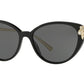Versace VE4351BA Cat Eye Sunglasses  GB1/87-BLACK 55-16-140 - Color Map black