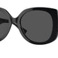 Versace VE4387 Rectangle Sunglasses  GB1/87-Black 56-140-19 - Color Map Black
