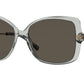 Versace VE4390 Rectangle Sunglasses  5338/3-Transparent Black 56-140-16 - Color Map Black