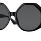 Versace VE4395 Square Sunglasses  GB1/87-Black 59-145-17 - Color Map Black