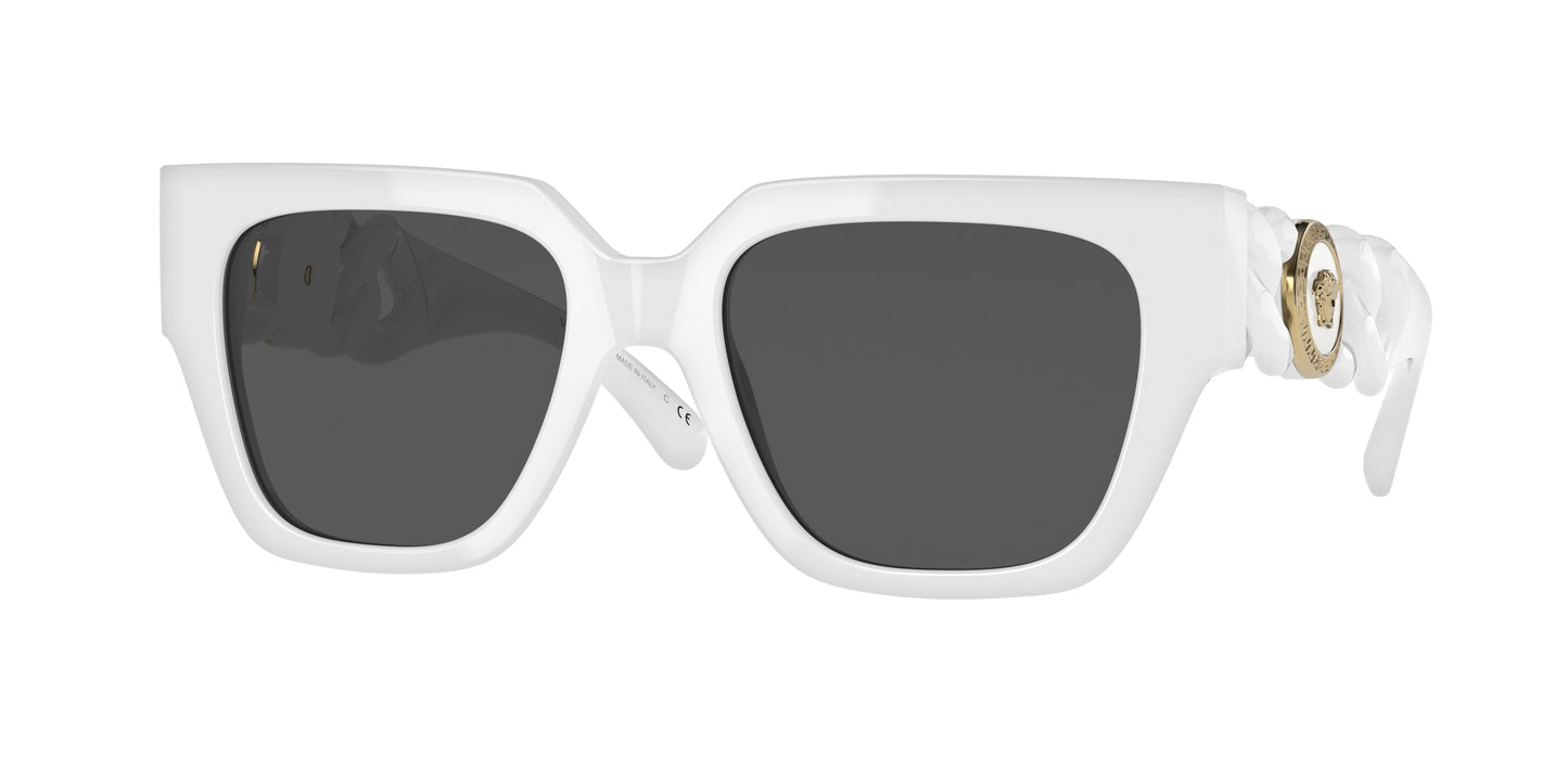 Versace VE4409 Square Sunglasses  314/87-White 53-140-19 - Color Map White