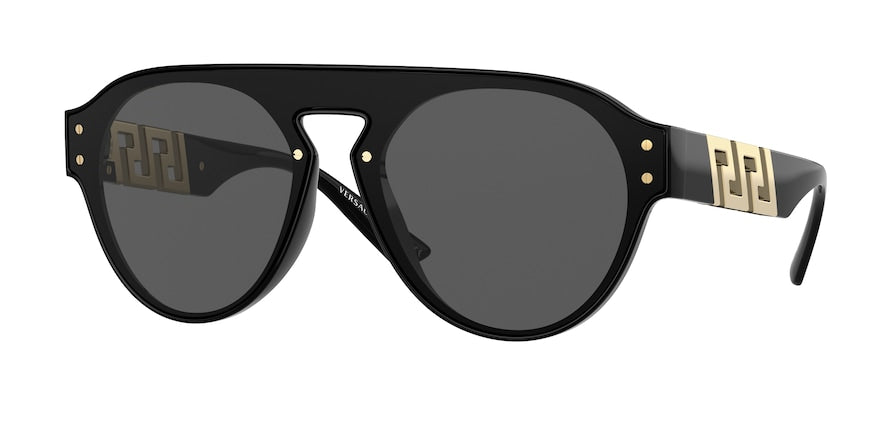 Versace VE4420 Phantos Sunglasses  GB1/87-BLACK 44-144-145 - Color Map black