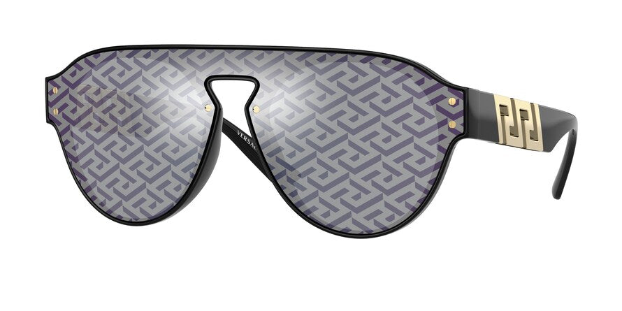 Versace VE4420 Phantos Sunglasses  GB1/F-BLACK 44-144-145 - Color Map black