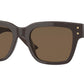 Versace VE4421 Rectangle Sunglasses  535673-Brown 52-145-20 - Color Map Brown