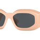 Versace VE4425U Irregular Sunglasses  536387-Pink 54-145-18 - Color Map Pink