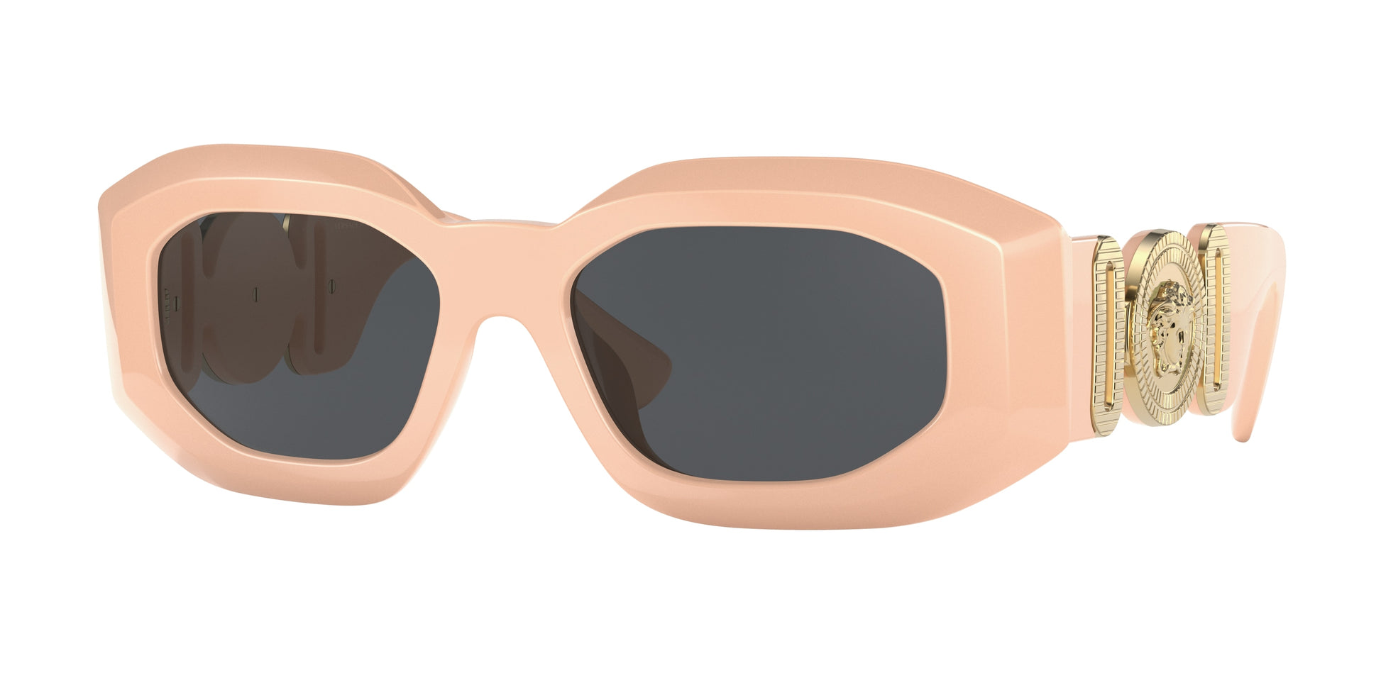 Versace VE4425U Irregular Sunglasses  536387-Pink 54-145-18 - Color Map Pink