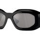 Versace VE4425U Irregular Sunglasses  54226G-Black 54-145-18 - Color Map Black