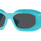 Versace VE4425U Irregular Sunglasses  543987-Azure 54-145-18 - Color Map Blue