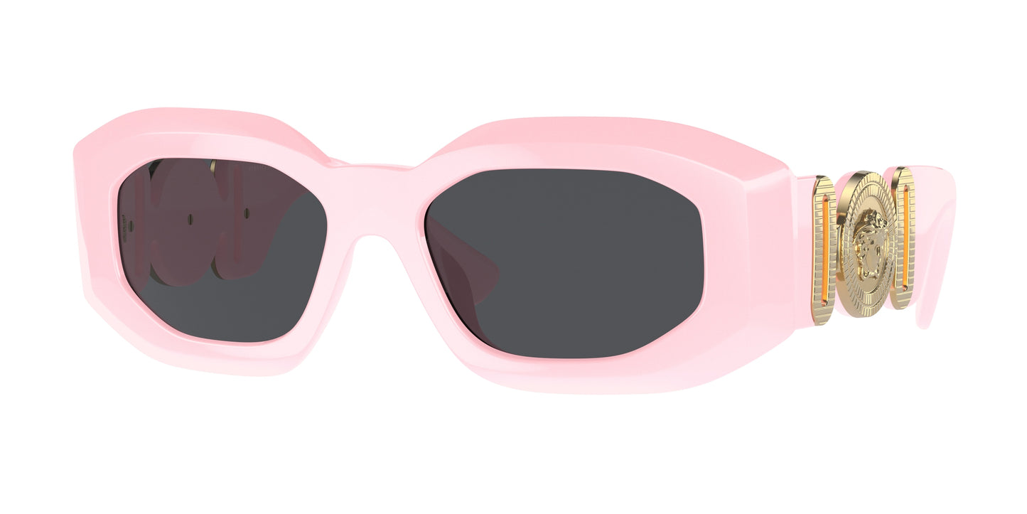 Versace VE4425U Irregular Sunglasses  544087-Pink 54-145-18 - Color Map Pink