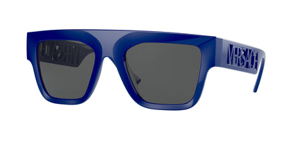 Versace VE4430U Rectangle Sunglasses  529487-Bluette 53-140-20 - Color Map Blue