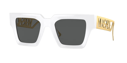 Versace VE4431 Square Sunglasses  401/87-White 50-145-22 - Color Map White