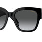 Versace VE4437U Pillow Sunglasses  GB1/T3-Black 54-140-20 - Color Map Black