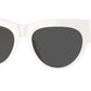 Versace VE4440U Irregular Sunglasses  314/87-White 56-145-19 - Color Map White