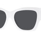 Versace VE4452 Irregular Sunglasses  314/87-White 55-135-19 - Color Map White