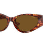 Versace VE4454 Cat Eye Sunglasses  543783-Havana 55-140-18 - Color Map Tortoise