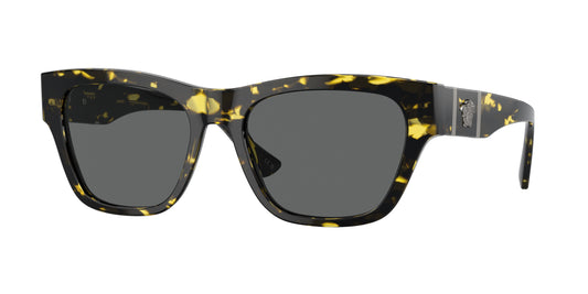 Versace VE4457 Square Sunglasses  542887-Havana 55-145-18 - Color Map Tortoise