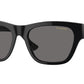 Versace VE4457 Square Sunglasses  GB1/81-Black 55-145-18 - Color Map Black