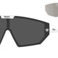 Versace VE4461 Irregular Sunglasses  314/87-White 47-125-147 - Color Map White