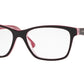 Vogue VO2787 Square Eyeglasses  2771-TOP BLACK/CYCLAMEN/TRANSPARENT 53-16-140 - Color Map black