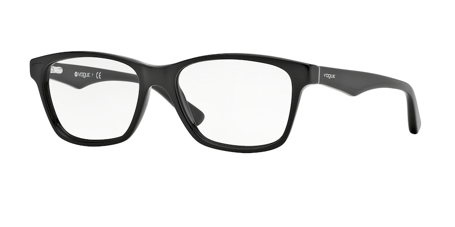 Vogue VO2787 Square Eyeglasses  W44-BLACK 53-16-140 - Color Map black