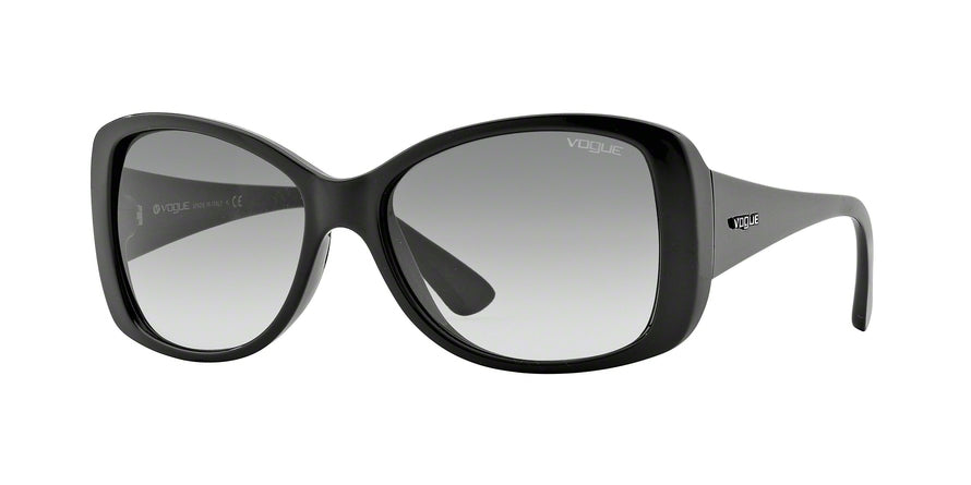 Vogue VO2843S Square Sunglasses  W44/11-BLACK 56-16-135 - Color Map black