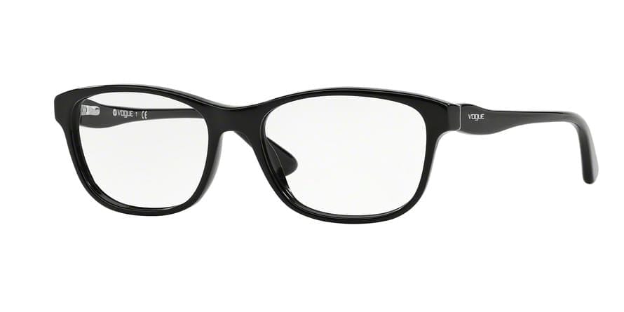 Vogue VO2908 Pillow Eyeglasses  W44-BLACK 53-16-140 - Color Map black