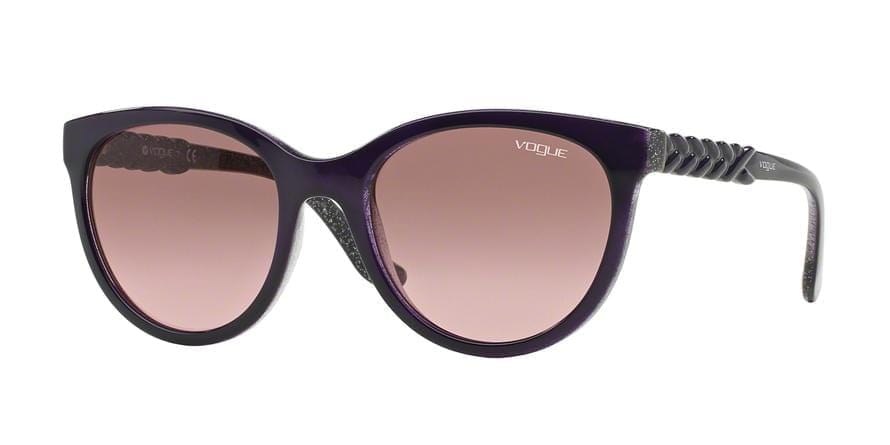 Vogue VO2915S Phantos Sunglasses  22618H-TOP VIOLET/GLIETTER VIOLET 53-19-145 - Color Map violet