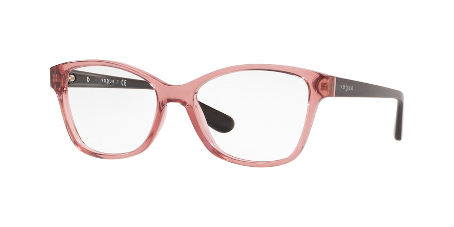 Vogue VO2998 Cat Eye Eyeglasses  2599-TRANSPARENT PINK 52-16-140 - Color Map pink