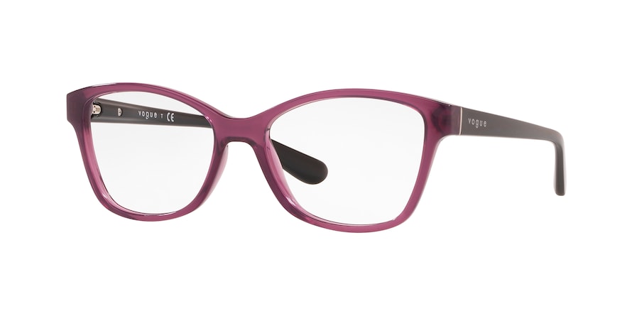 Vogue VO2998 Cat Eye Eyeglasses  2761-TRANSPARENT PURPLE 54-16-140 - Color Map violet