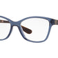 Vogue VO2998 Cat Eye Eyeglasses  2762-TRANSPARENT BLUE 54-16-140 - Color Map blue