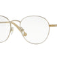 Vogue VO4024 Phantos Eyeglasses  996-TOP MATTE BEIGE/PALE GOLD 52-18-135 - Color Map ivory