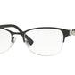 Vogue VO4027B Butterfly Eyeglasses  352-BLACK 55-18-135 - Color Map black
