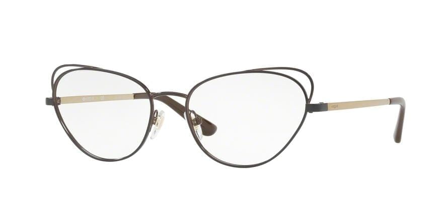 Vogue VO4056 Cat Eye Eyeglasses  997-BROWN 52-17-135 - Color Map brown